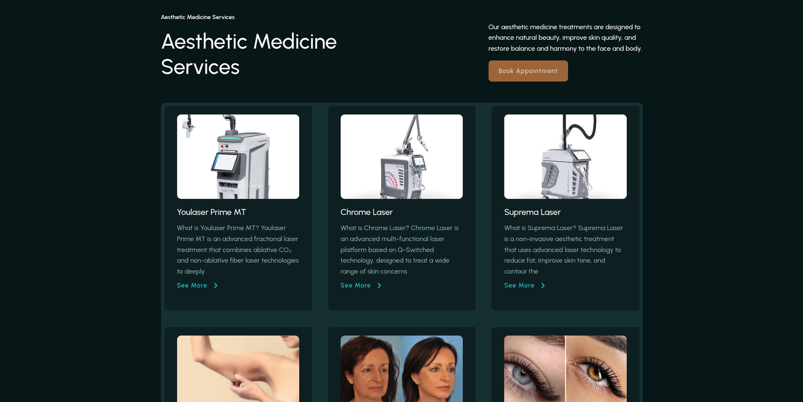 Estelite Medical Center project screenshot 4